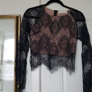 Stella Laguna Beach Lace Crop Top